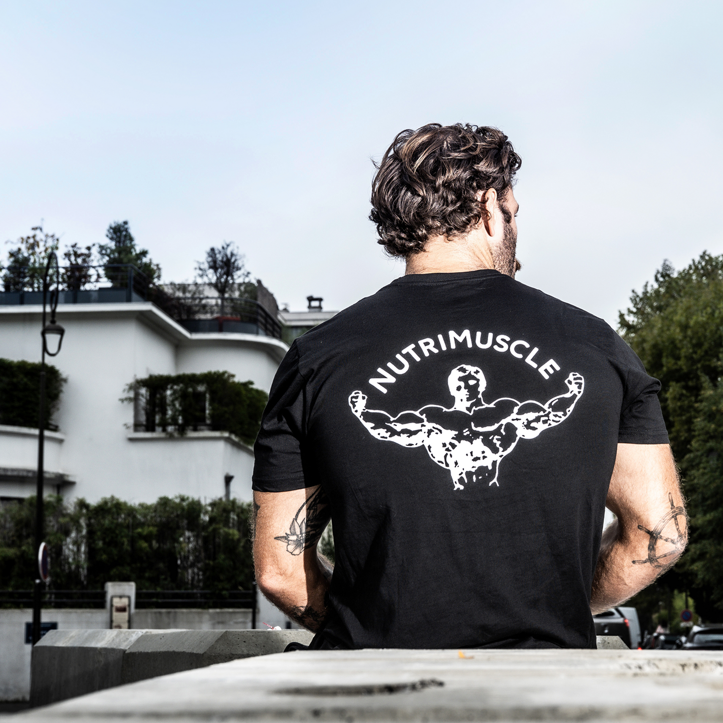 Nutrimuscle black t-shirt