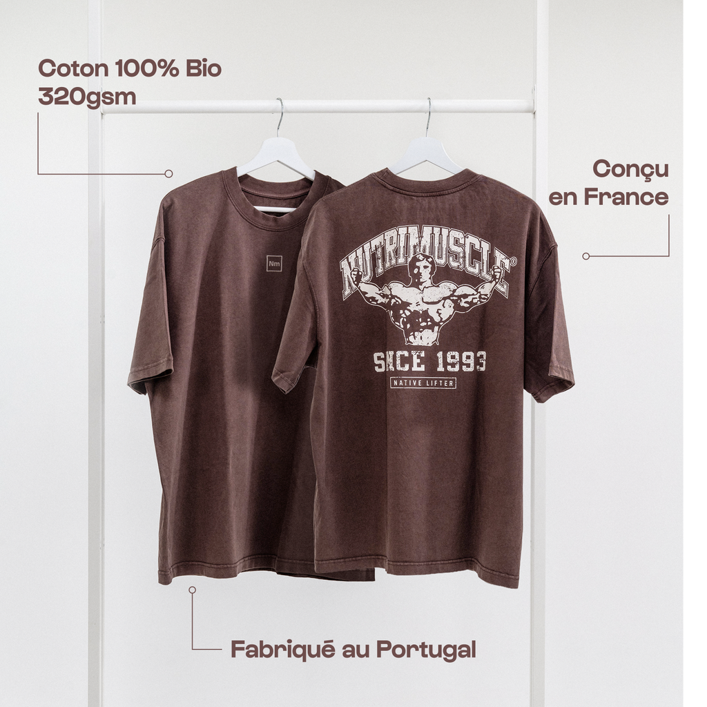 Tee-shirt REBORN Chocolat
