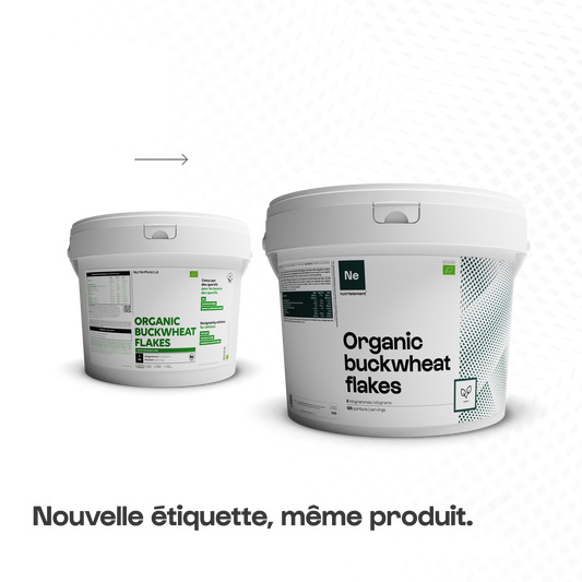 Organic buckwheat flakes