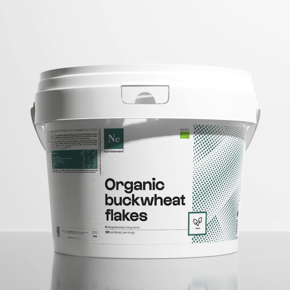 Organic buckwheat flakes