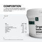 Organic Buckwheat Flakes in powder