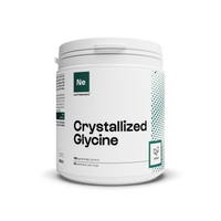 Powder crystallized glycine