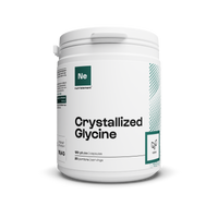 Crystallized glycine in capsules