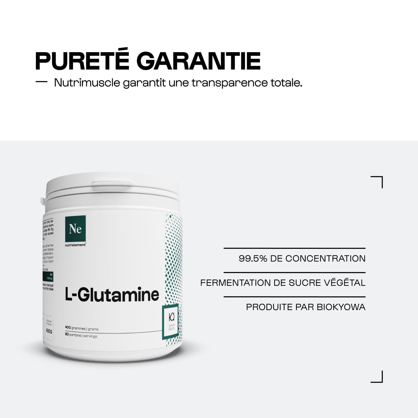 Glutamine (L-glutamine) powder