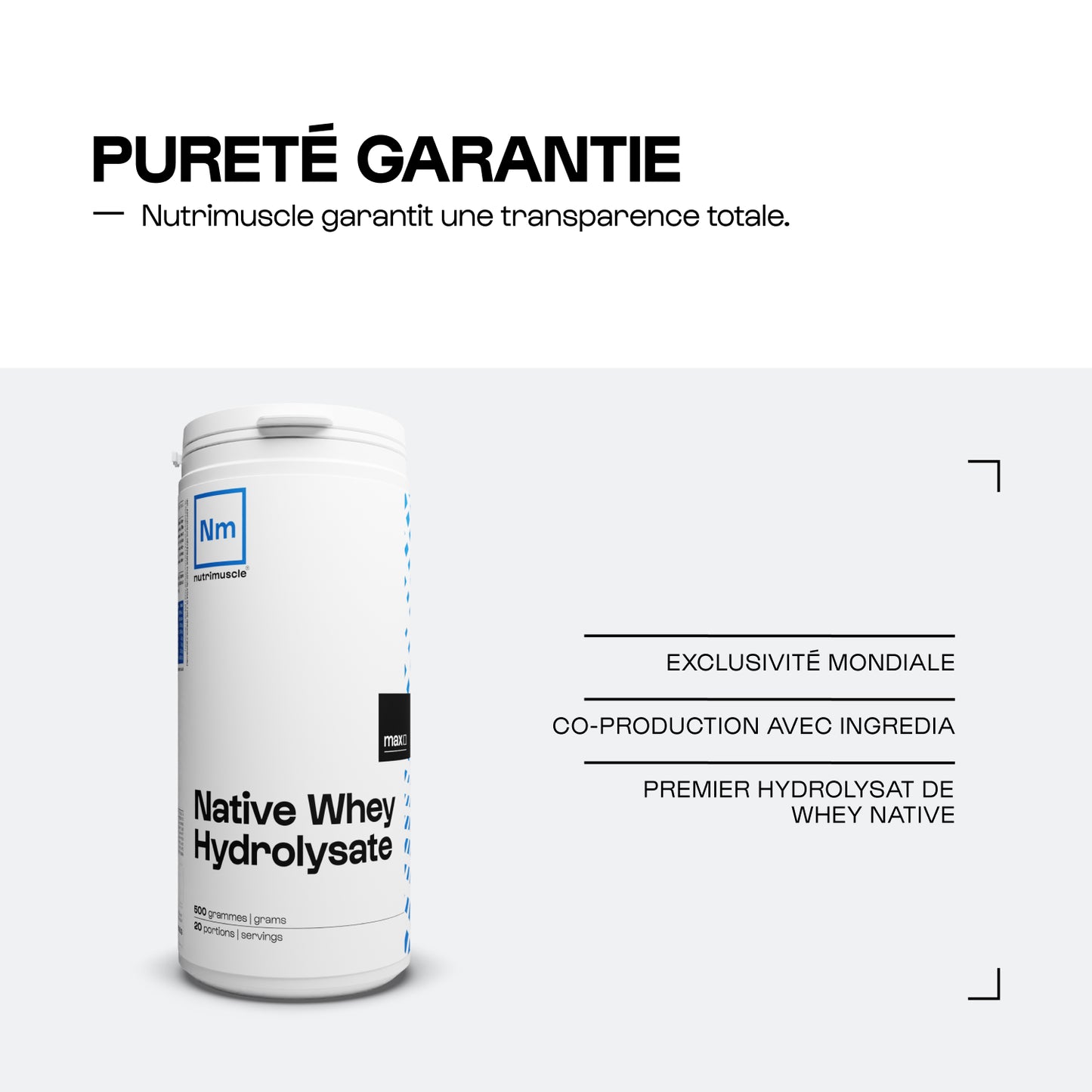 Native Hydrolyzed Whey