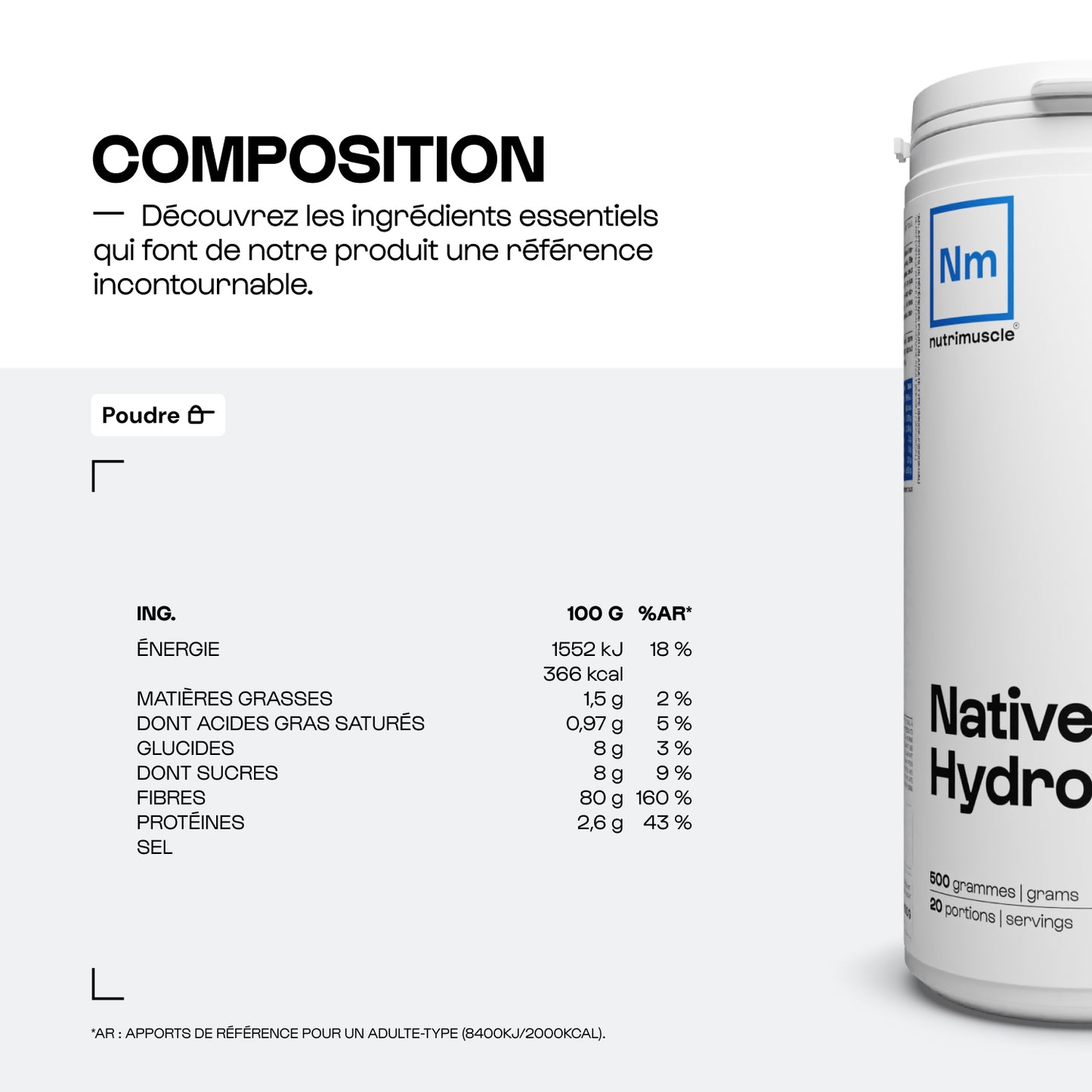 Native Hydrolyzed Whey