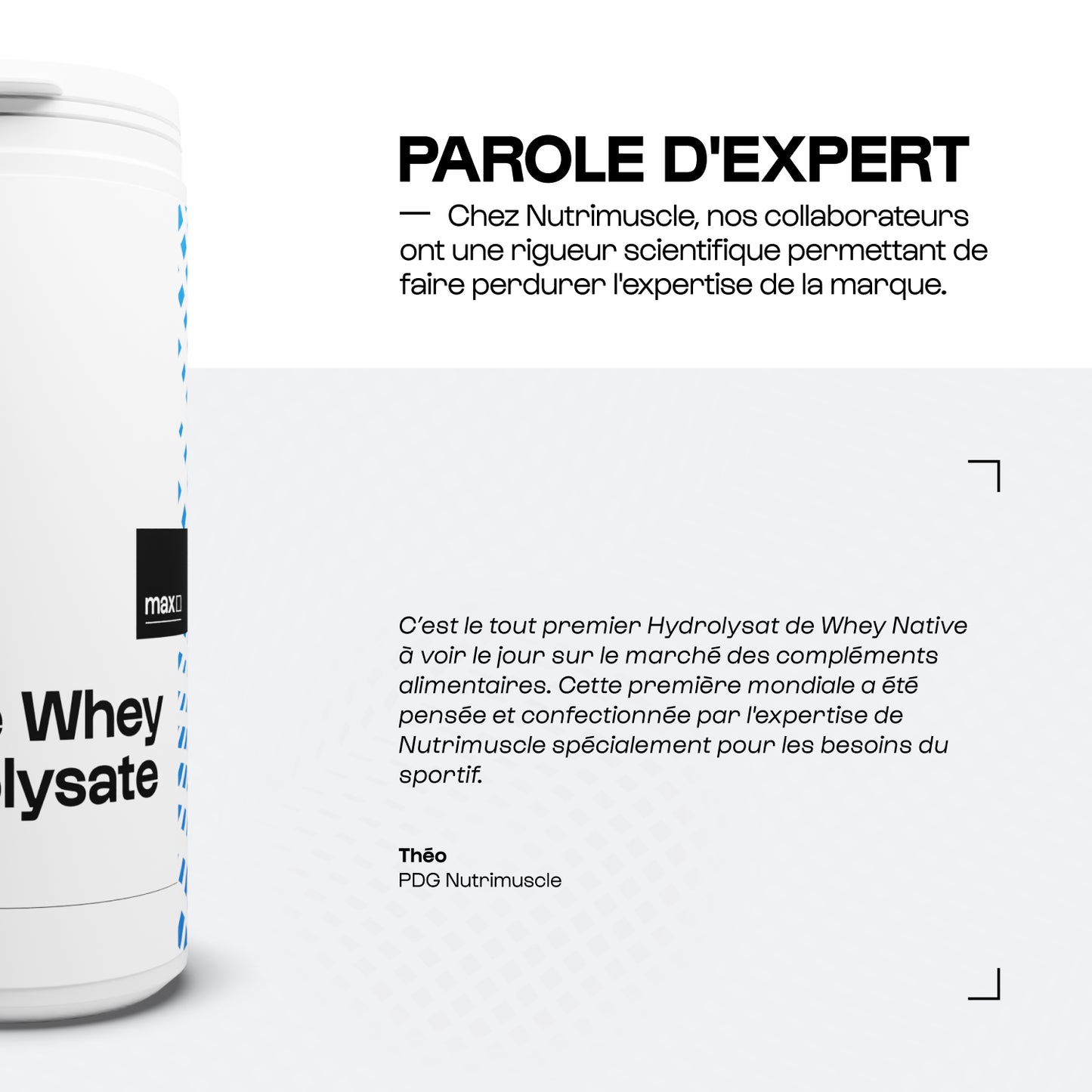 Native Hydrolyzed Whey