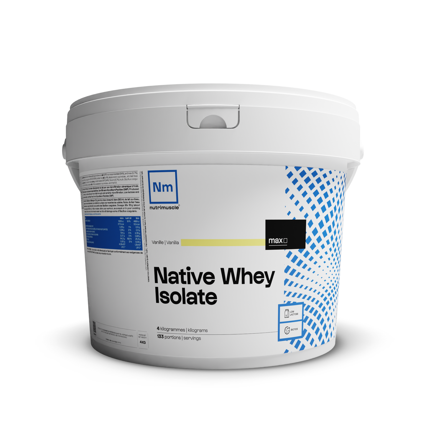 Whey Native Isolate (Low lactose)