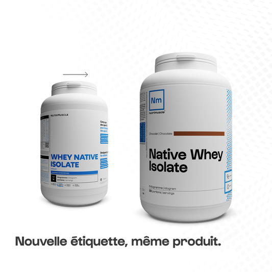 Whey Native Isolate (reinforced in lactase)