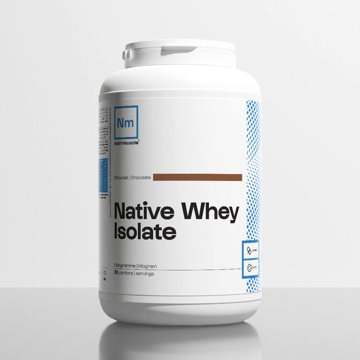 Whey Native Isolate (reinforced in lactase)