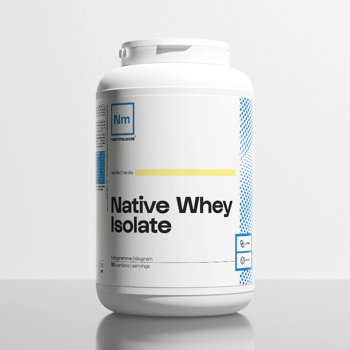 Whey Native Isolate (reinforced in lactase)