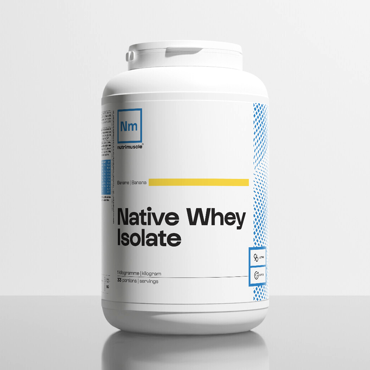 Whey Native Isolate (reinforced in lactase)
