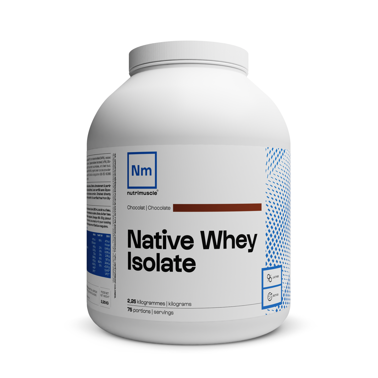 Whey Native Isolate (reinforced in lactase)
