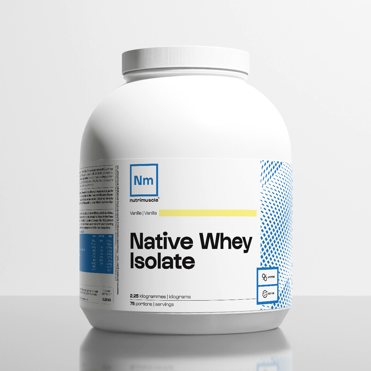 Whey Native Isolate (reinforced in lactase)