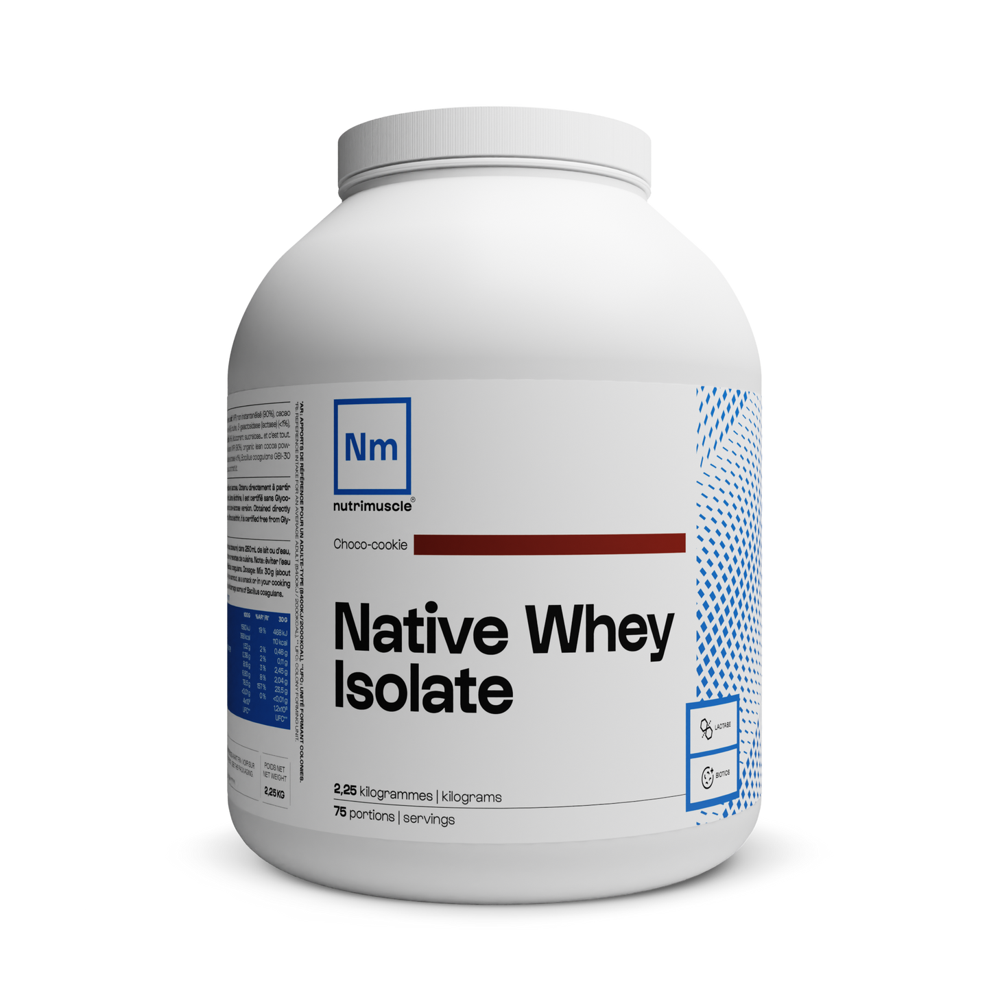 Whey Native Isolate (reinforced in lactase)