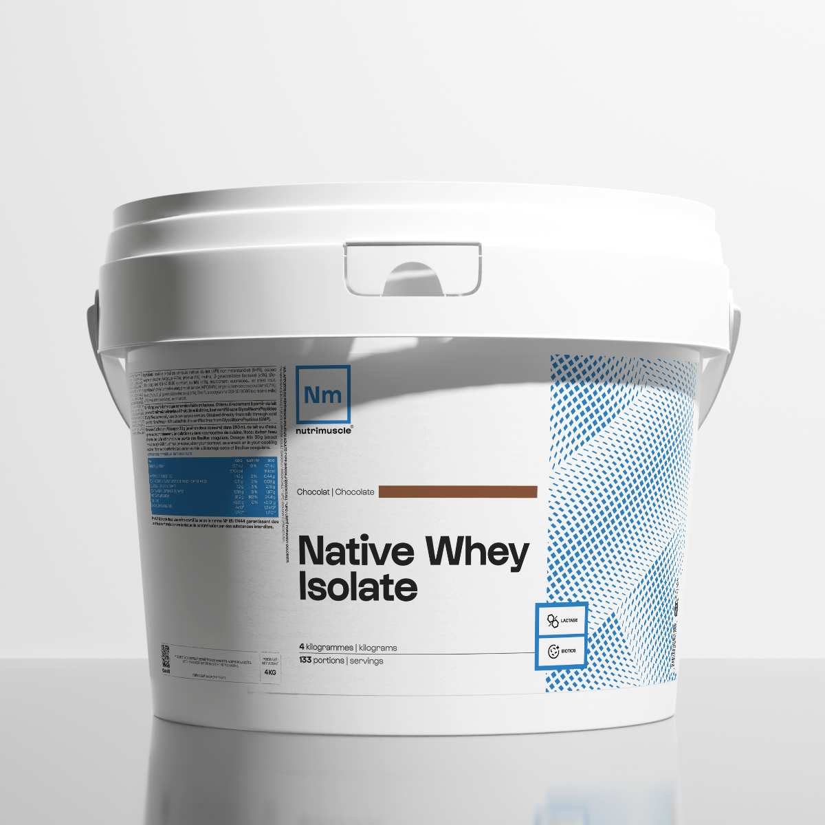 Whey Native Isolate (reinforced in lactase)