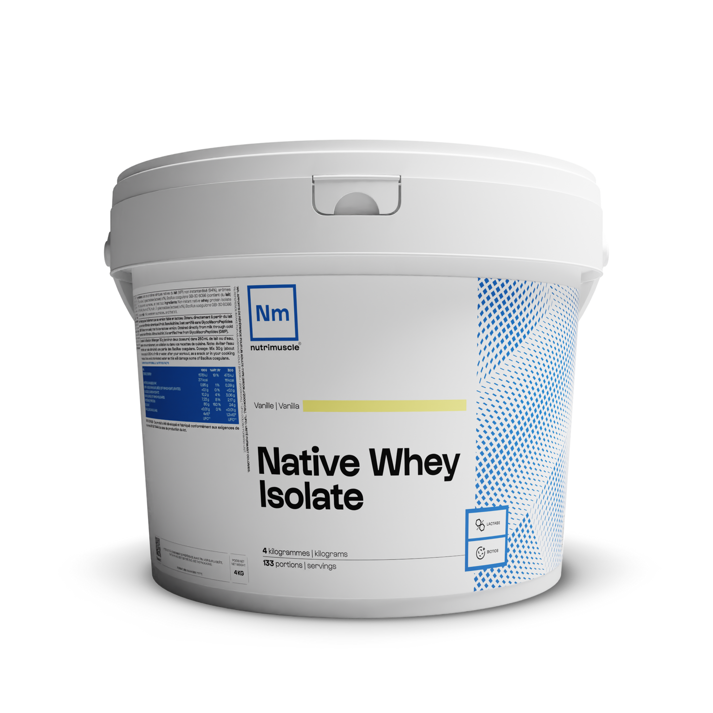 Whey Native Isolate (reinforced in lactase)