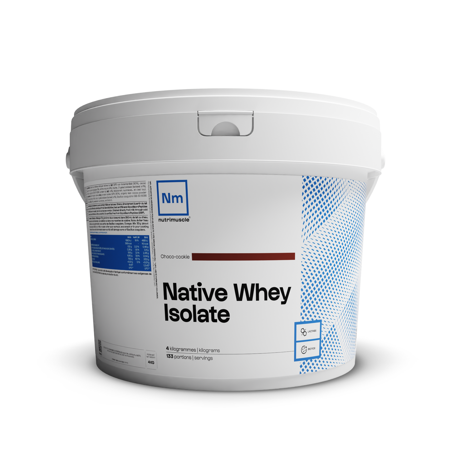 Whey Native Isolate (reinforced in lactase)