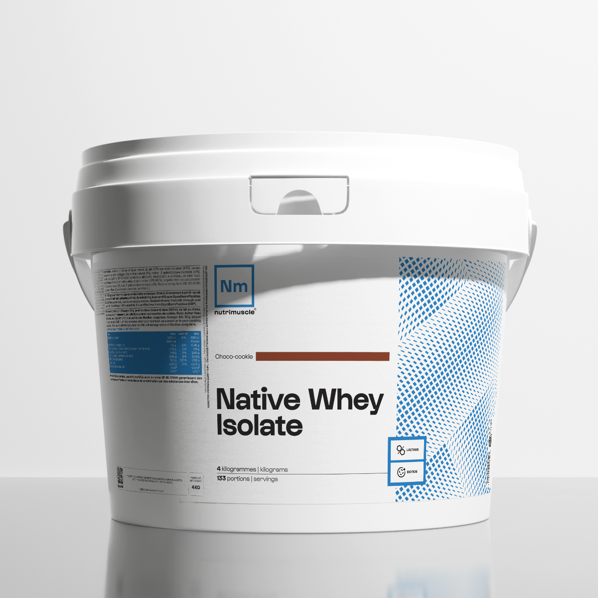 Whey Native Isolate (reinforced in lactase)