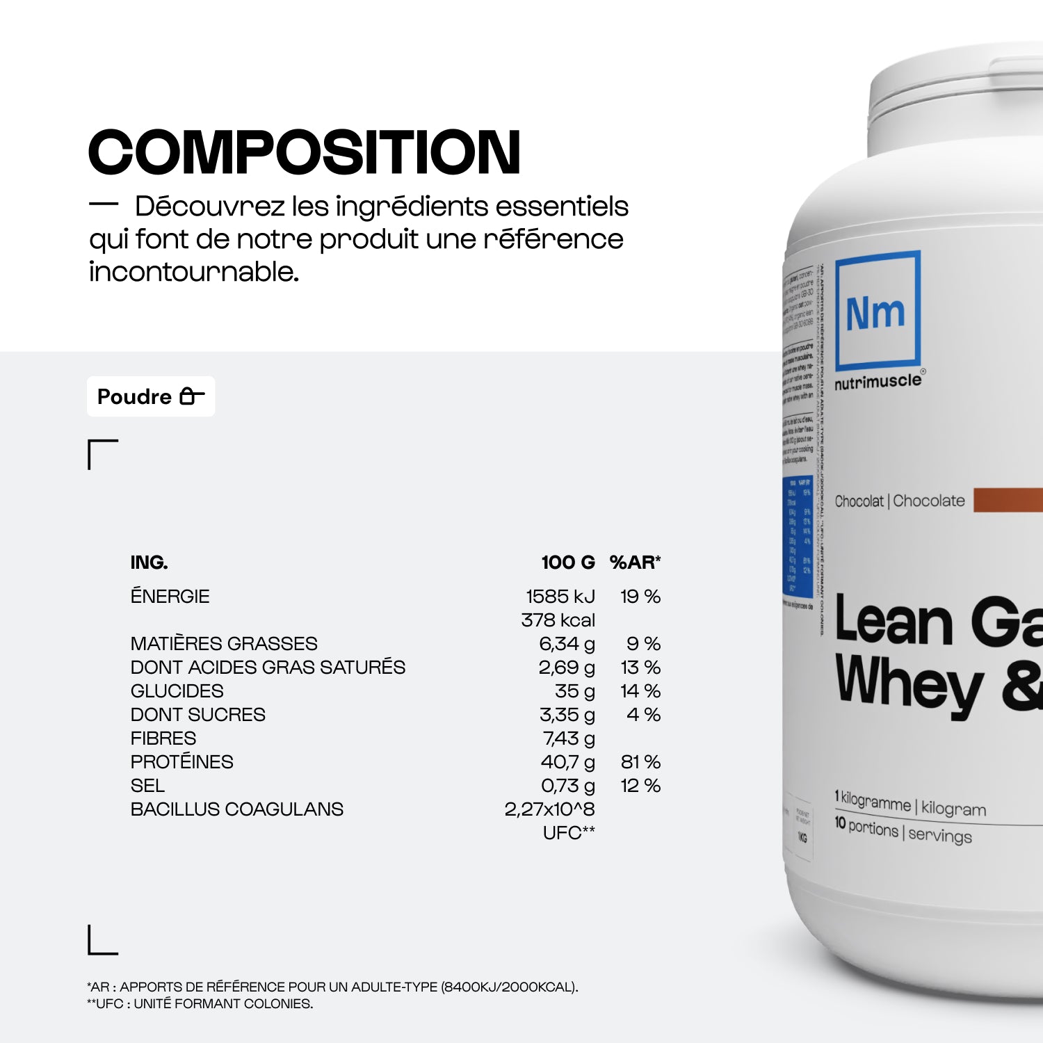 Lean Gainer Whey Oats