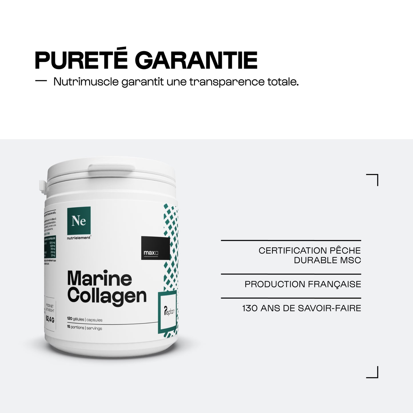 Collagène Marin Peptan® 1 in capsules