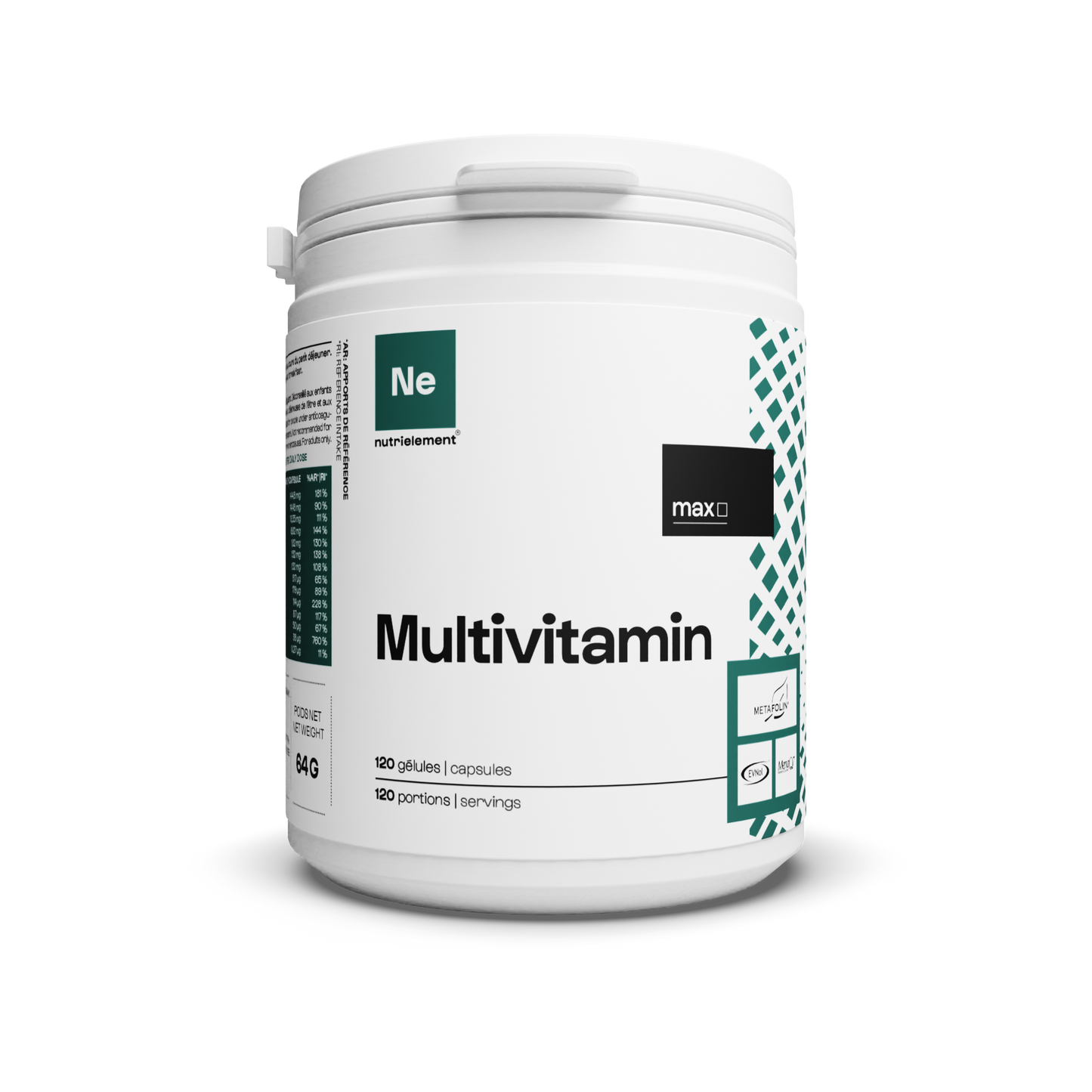 Multivitamines Max en gélules