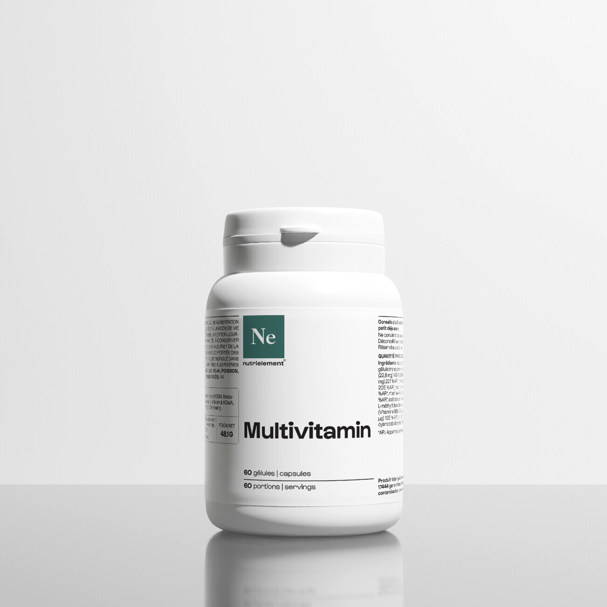 Multivitamins in capsules