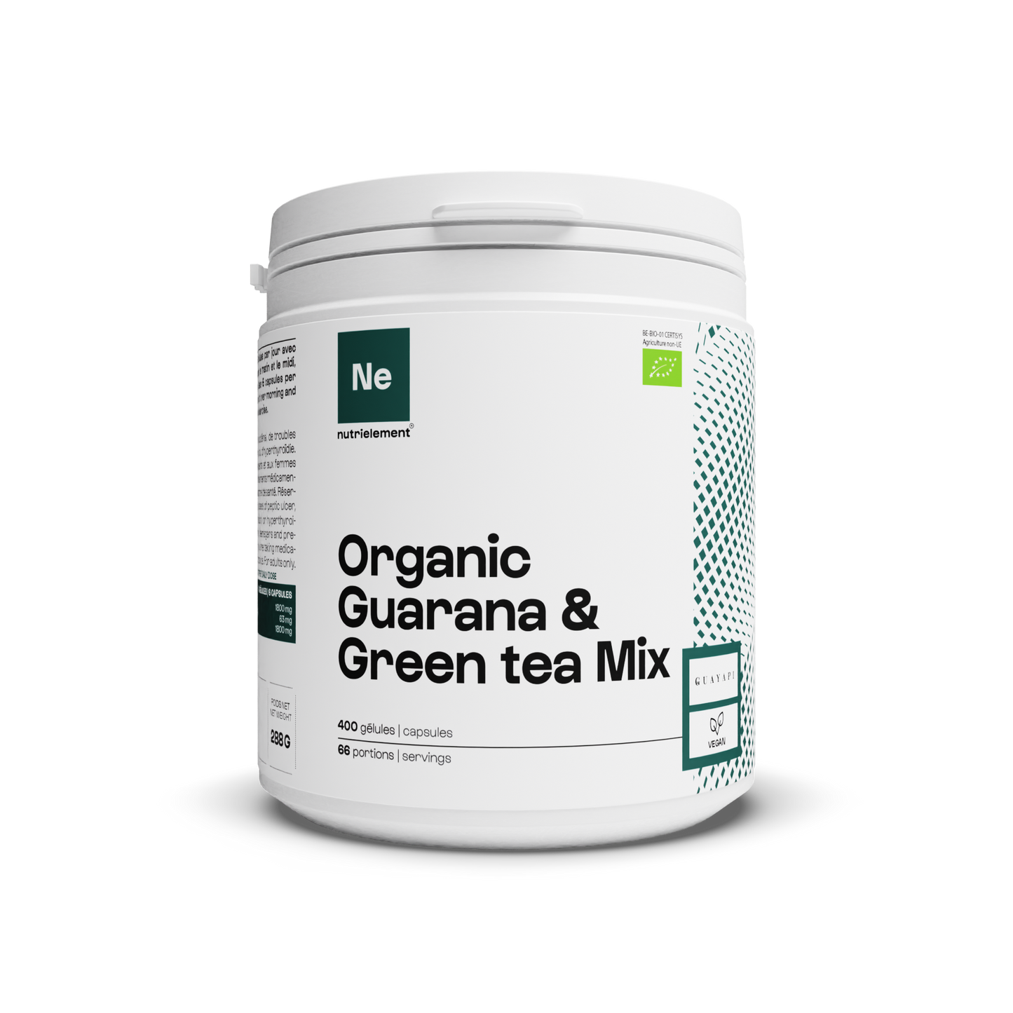 Natural Bio Booster: Mix Guarana &amp; Organic Green Tea - Booster