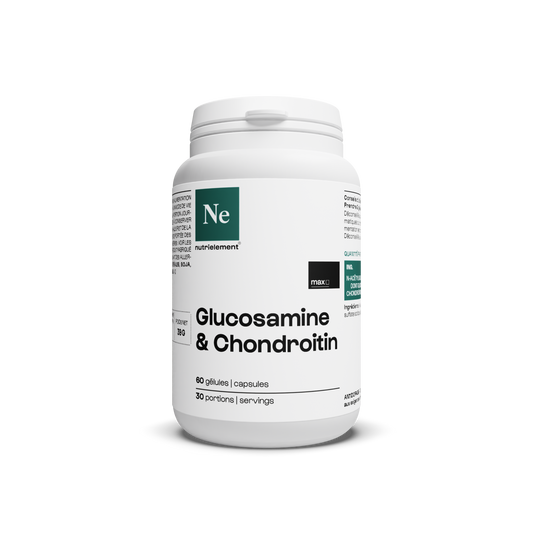 Mix glucosamine + chondroitine in capsules