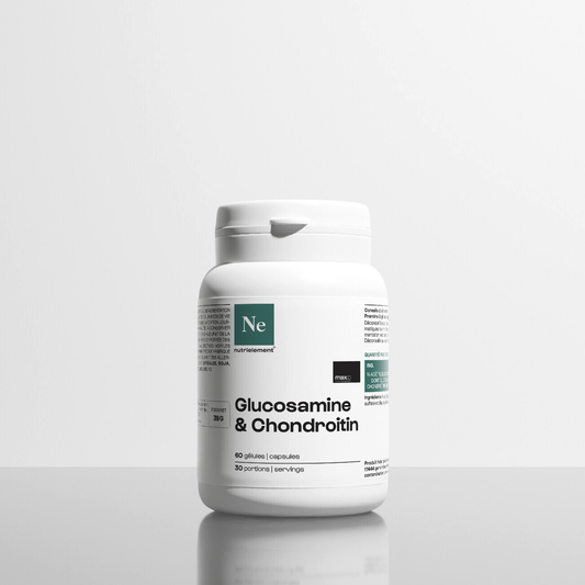 Mix glucosamine + chondroitine in capsules