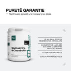 Mix glucosamine + chondroitine in capsules