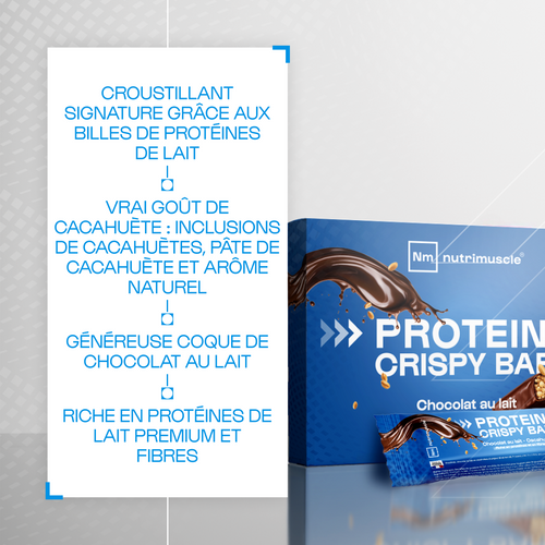 Protein Cripsy Bar - lot de 4