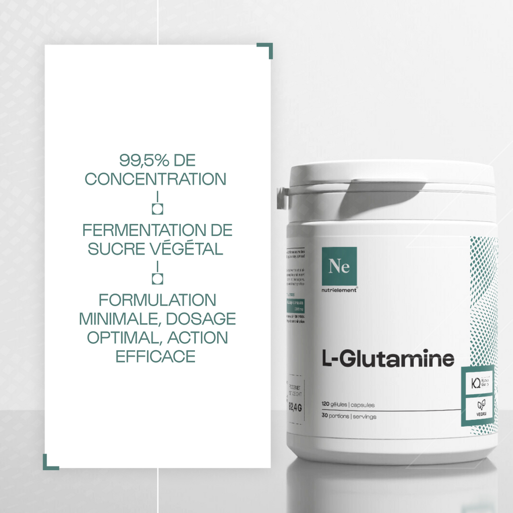 Glutamine (L-glutamine) powder