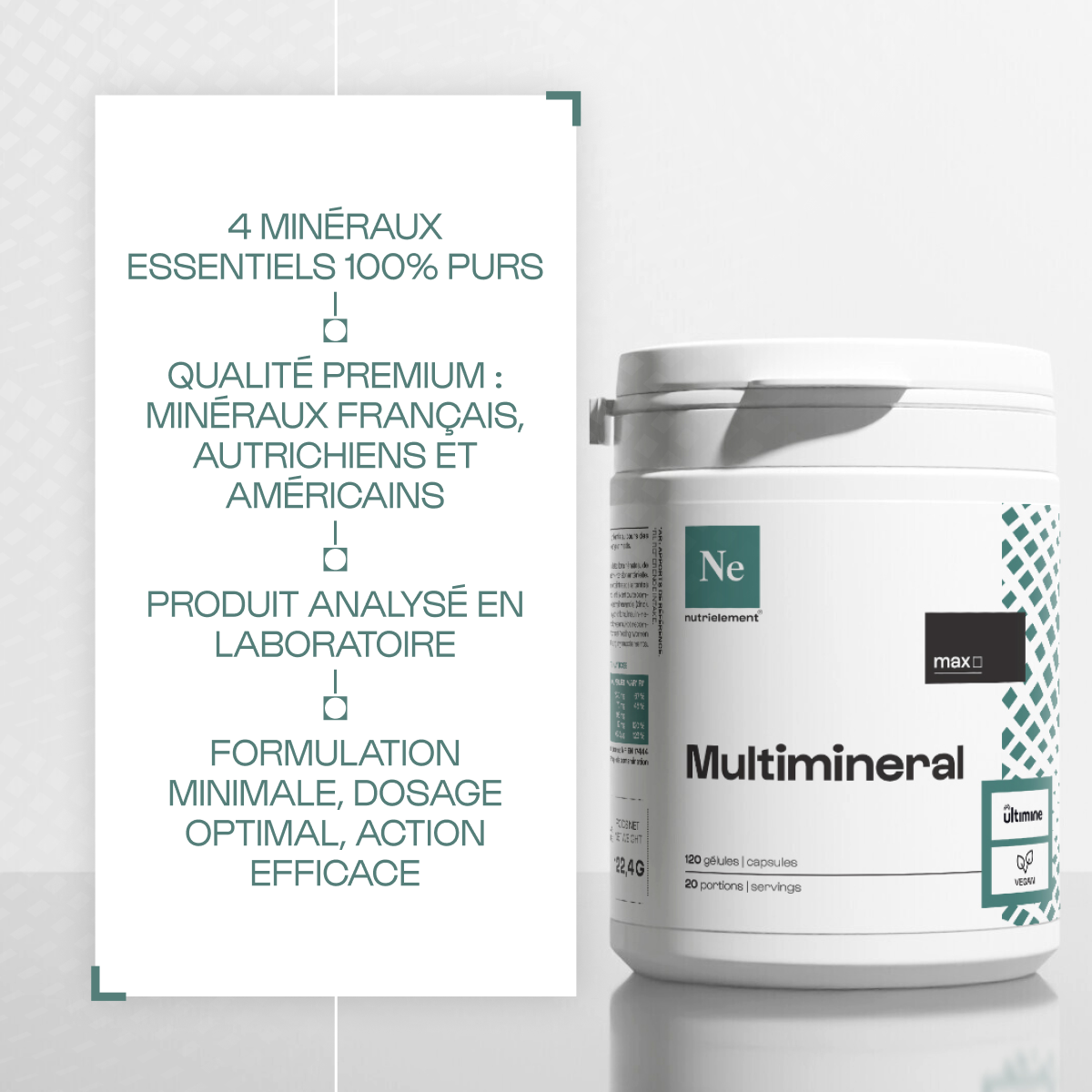 Multiminimous powder