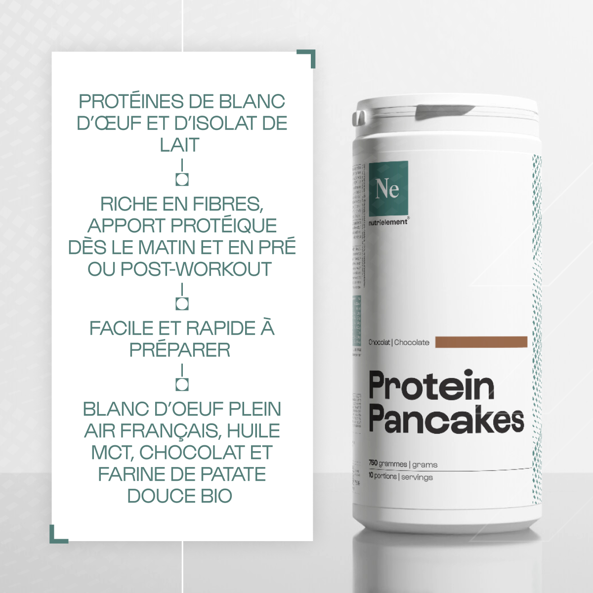 Chocolate Protein Pancake Mix