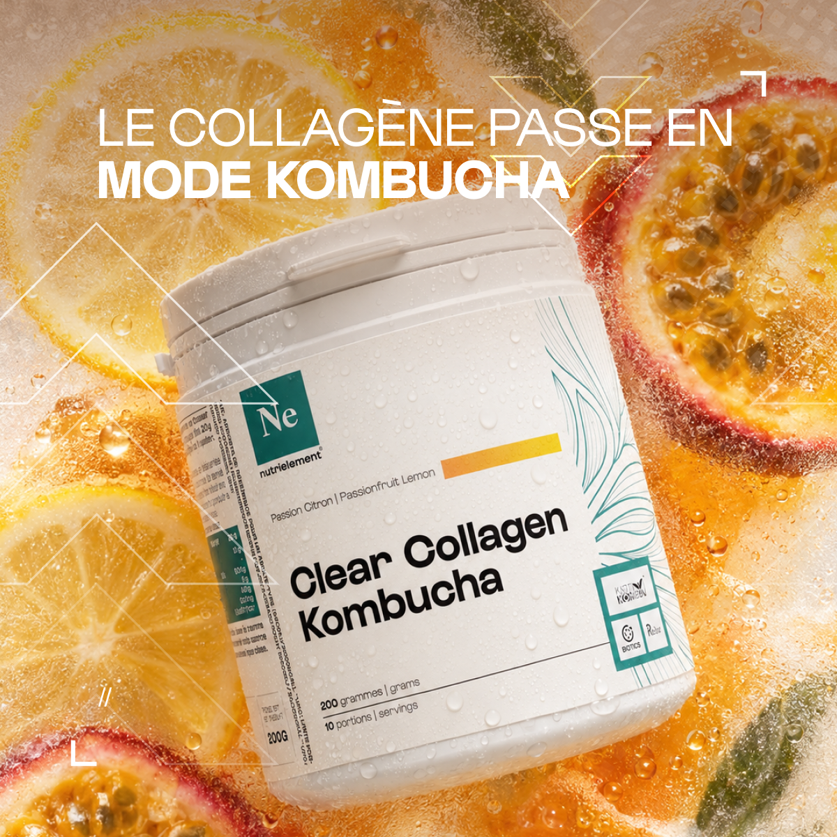 Clear Collagen Kombucha