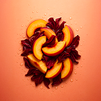Peach-Hibiscus