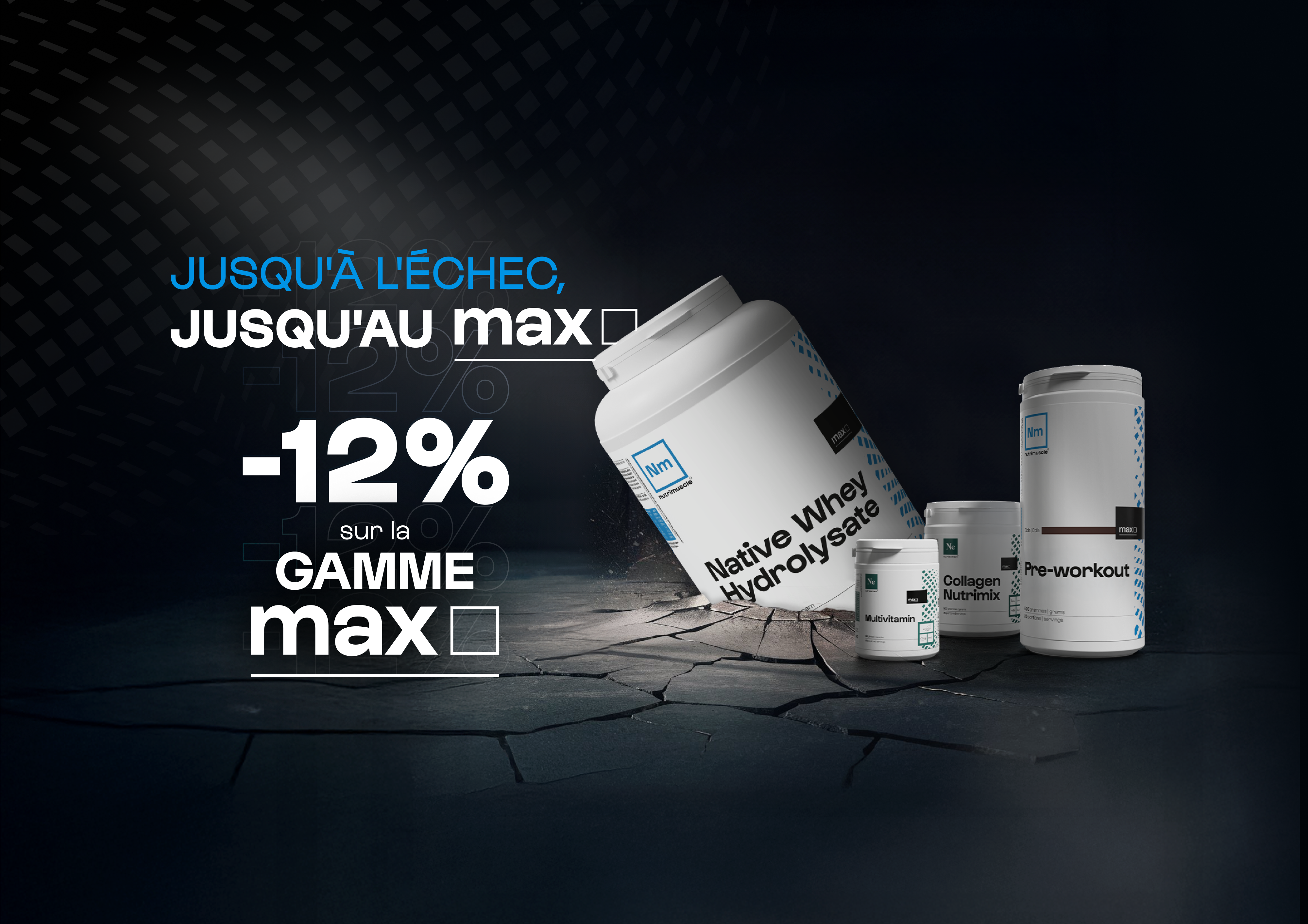 Enjoy 12% off the Max range