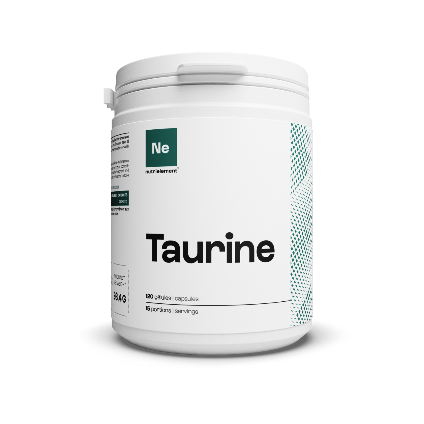 Taurine in capsules