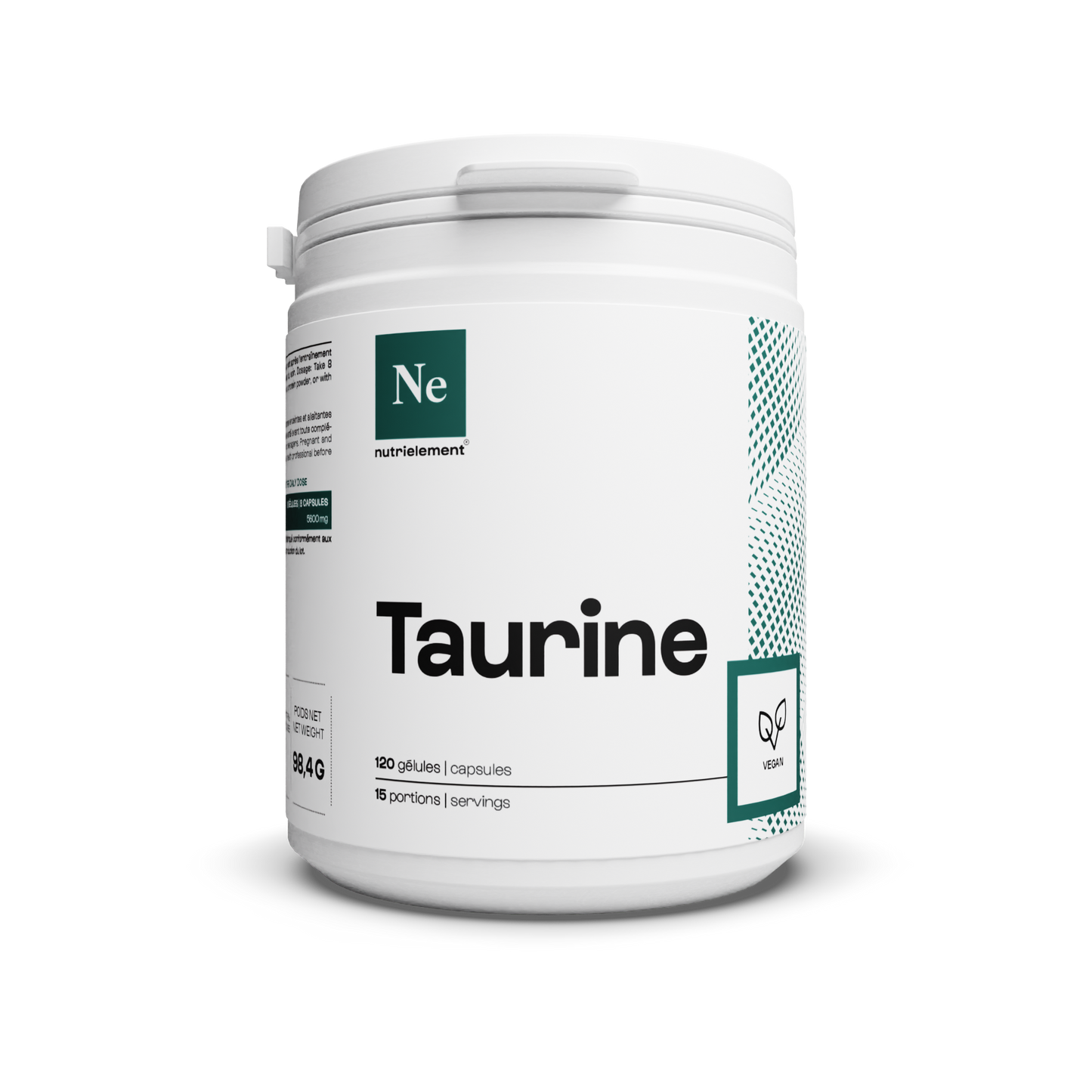 Taurine in capsules