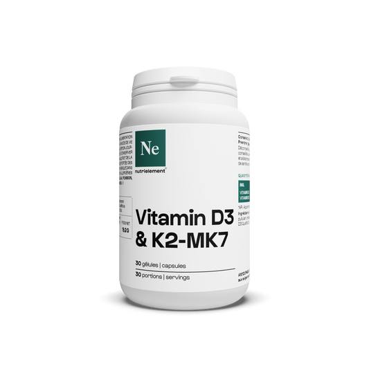 Vitamins D3 + K2-MK7