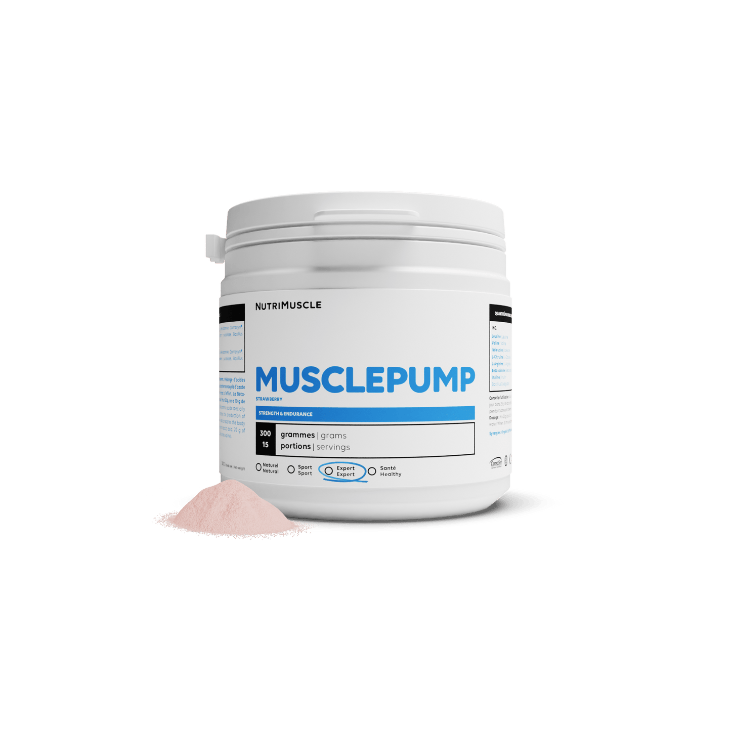 Nutrimuscle Acides aminés Fraise / 300 g MusclePump