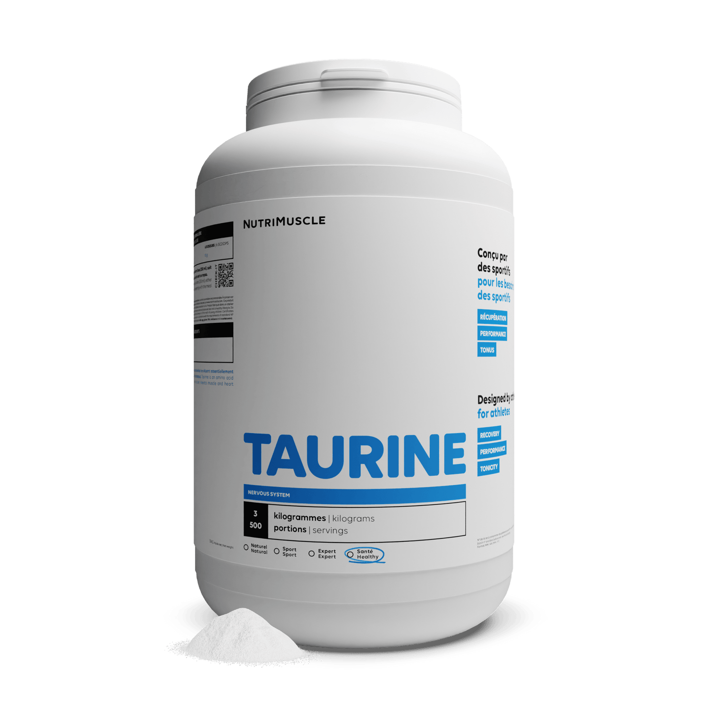 Nutrimuscle Acides aminés 3.00 kg Taurine en poudre