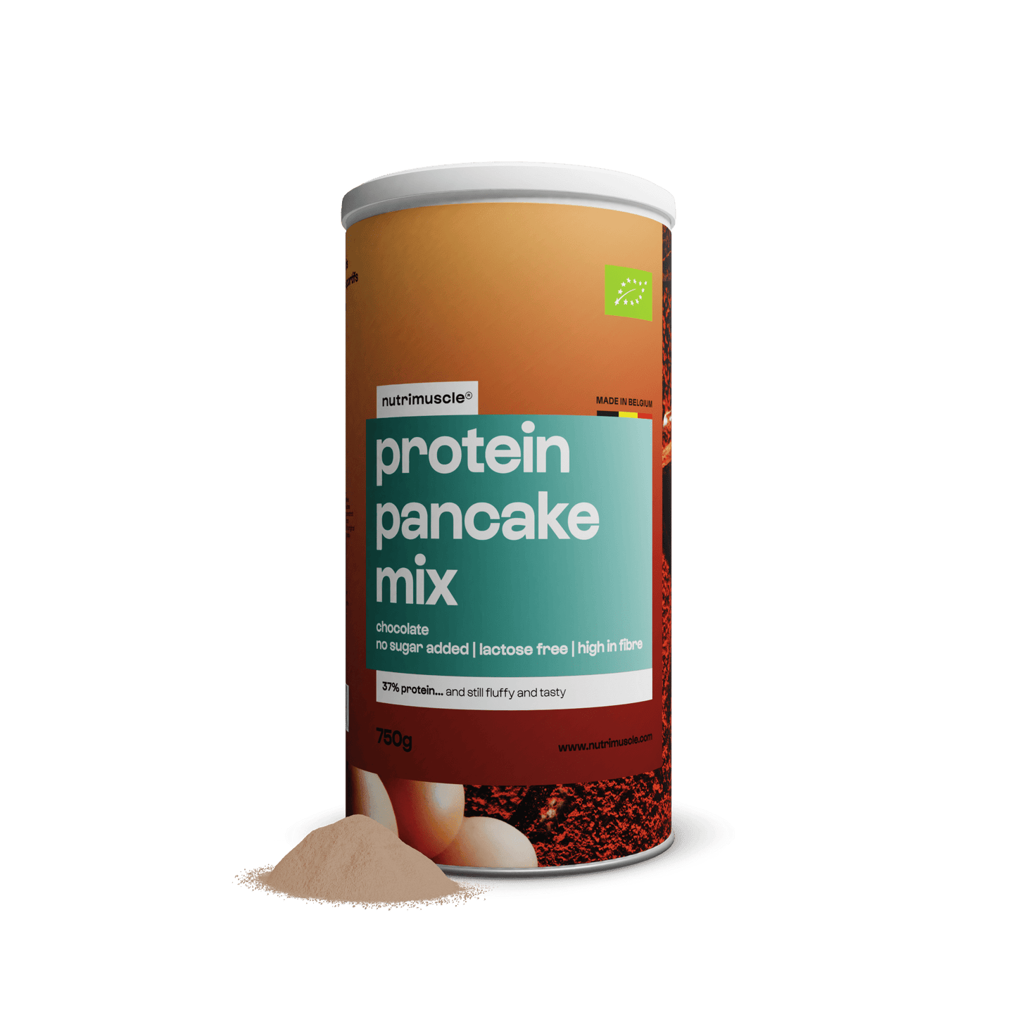 Nutrimuscle Protéines Chocolat / 750 g Mix pour pancakes protéinés bio