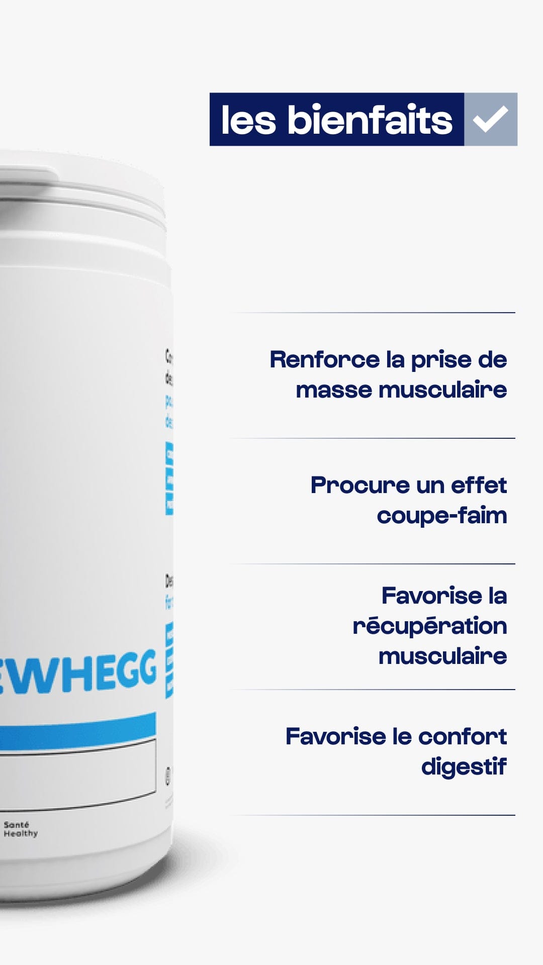 Nutrimuscle Protéines Musclewhegg - Mix Protein