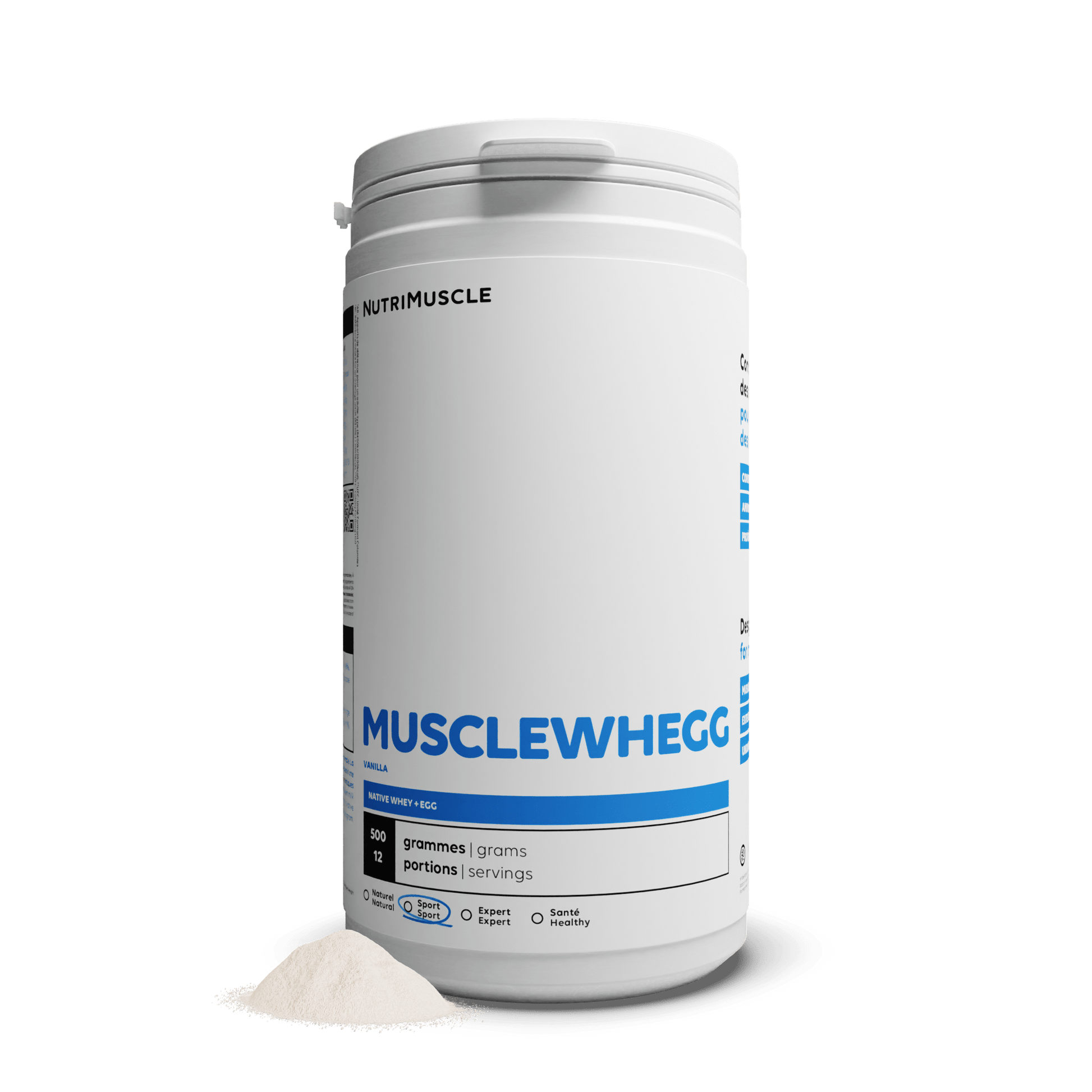 Nutrimuscle Protéines Vanille / 500 g Musclewhegg - Mix Protein