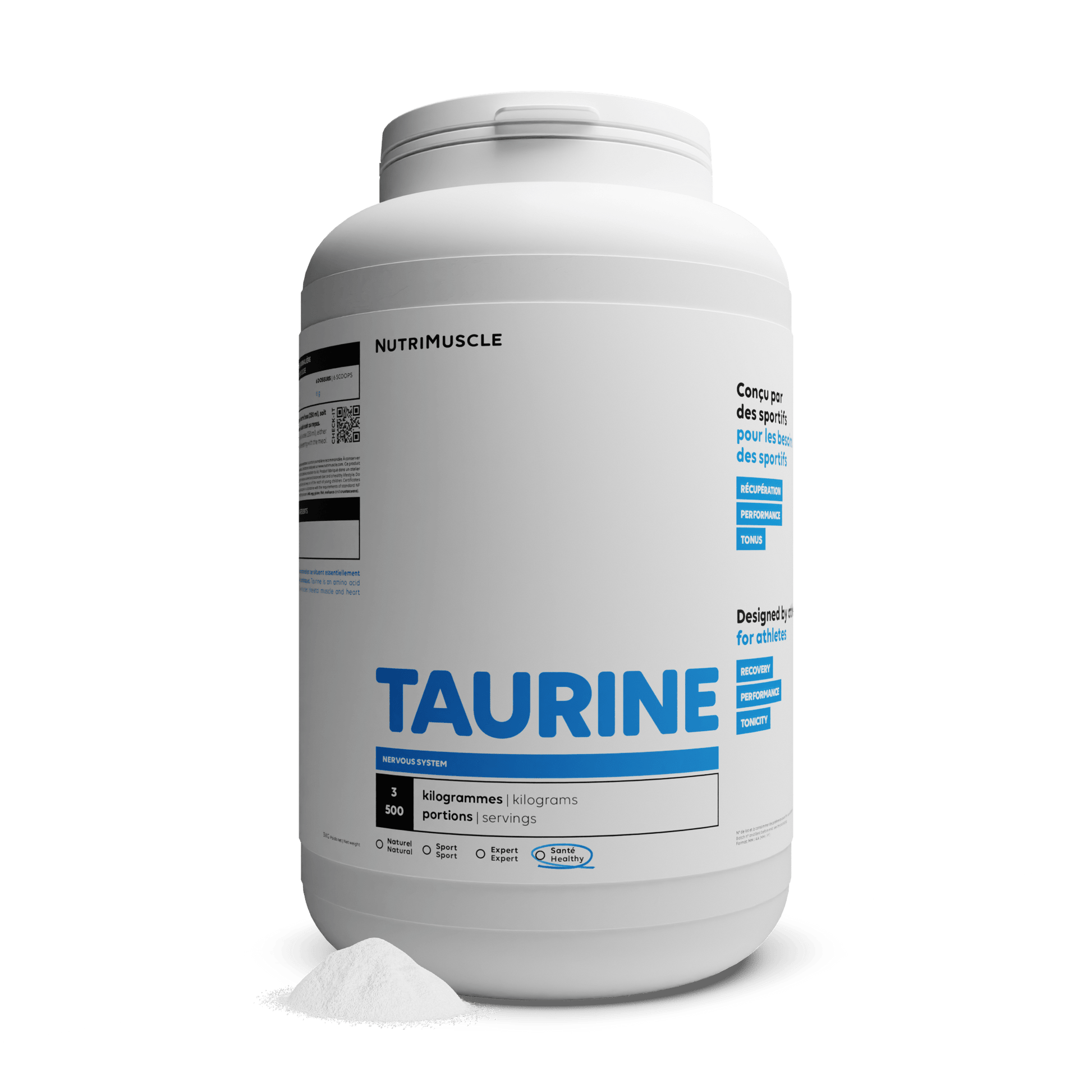 Nutrimuscle 3.00 kg Taurine en poudre