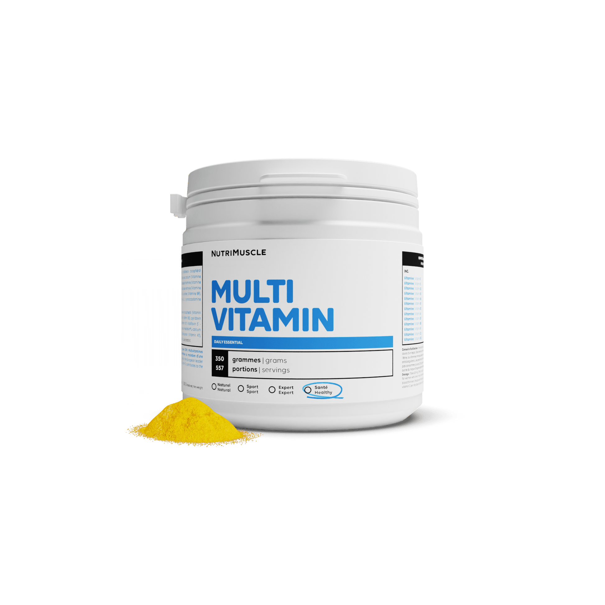 Nutrimuscle Vitamines et Minéraux 350 g Multivitamines en poudre