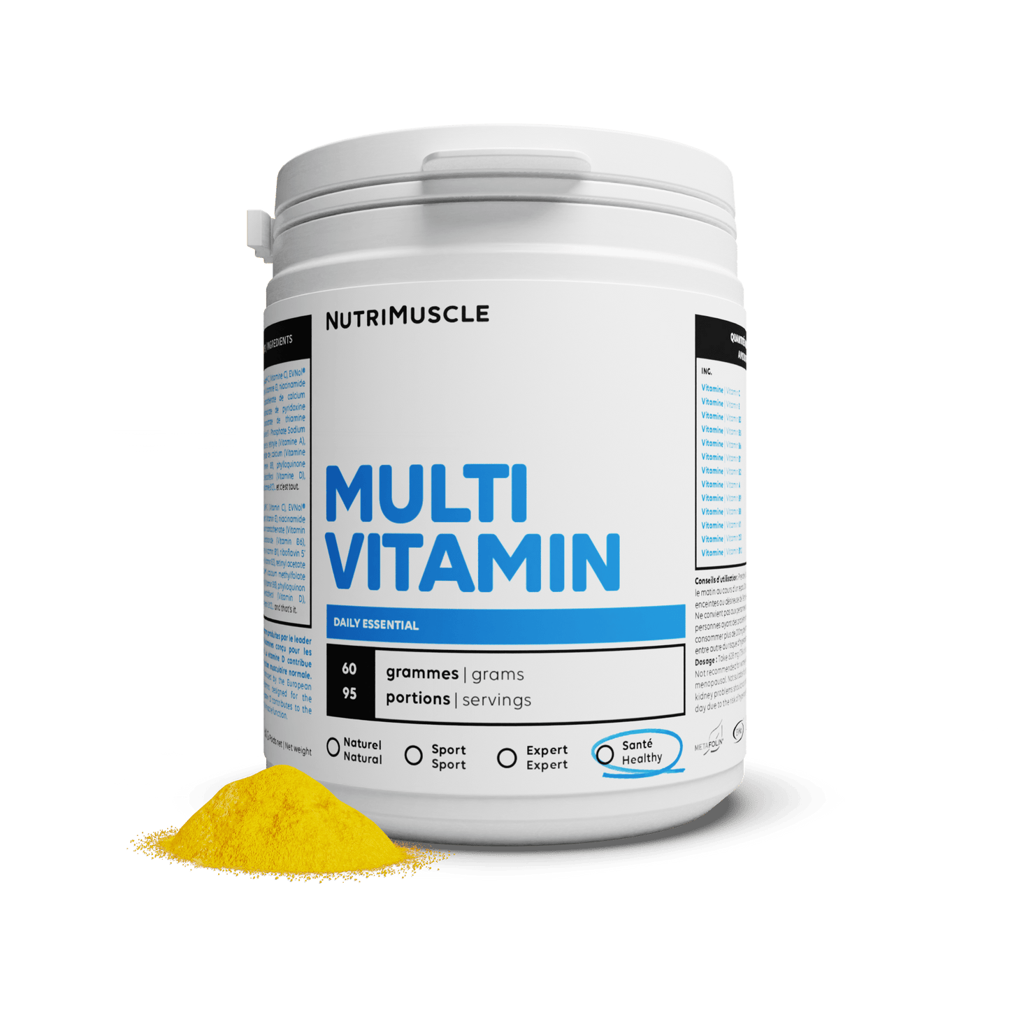 Nutrimuscle Vitamines Multivitamines en poudre