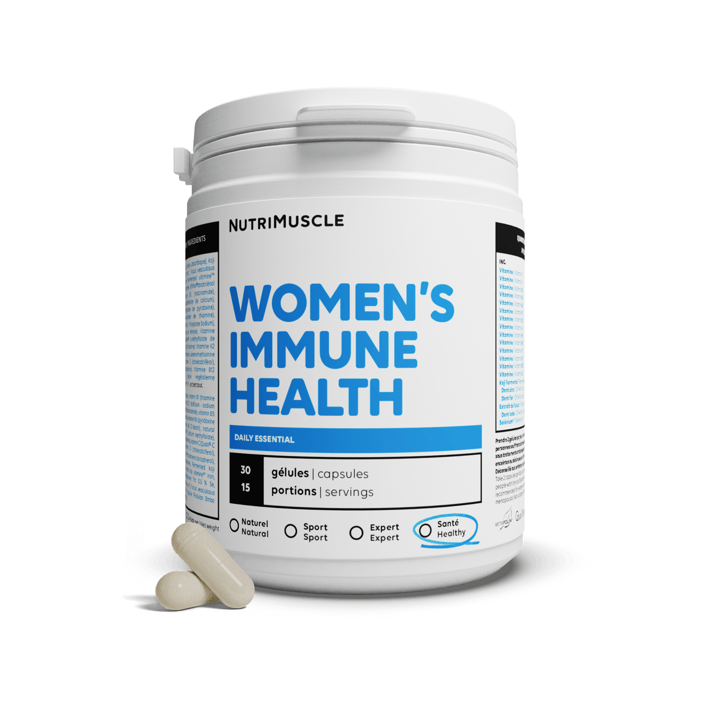 Nutrimuscle Vitamines 30 gélules Women's Immune Health